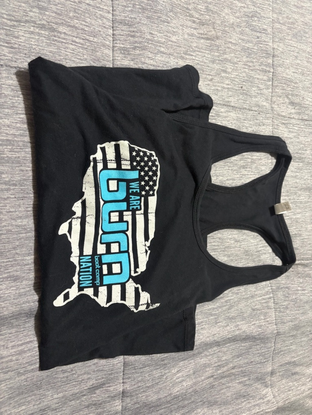 Burn Boot Camp Burn Nation Racerback Tee